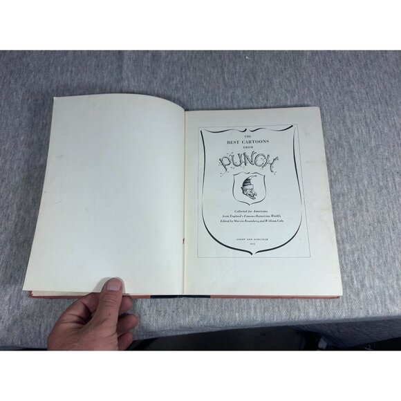 The Best Cartoons From Punch Magazines Simon & Schuster Hardcover 1952 - Picture 5 of 11